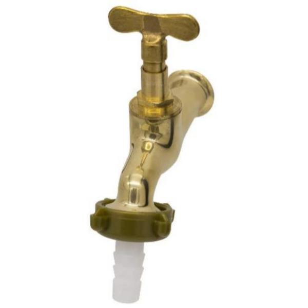 Torneira Jardim CasaGrande Mundial 1130 Longa | Metal Dourado